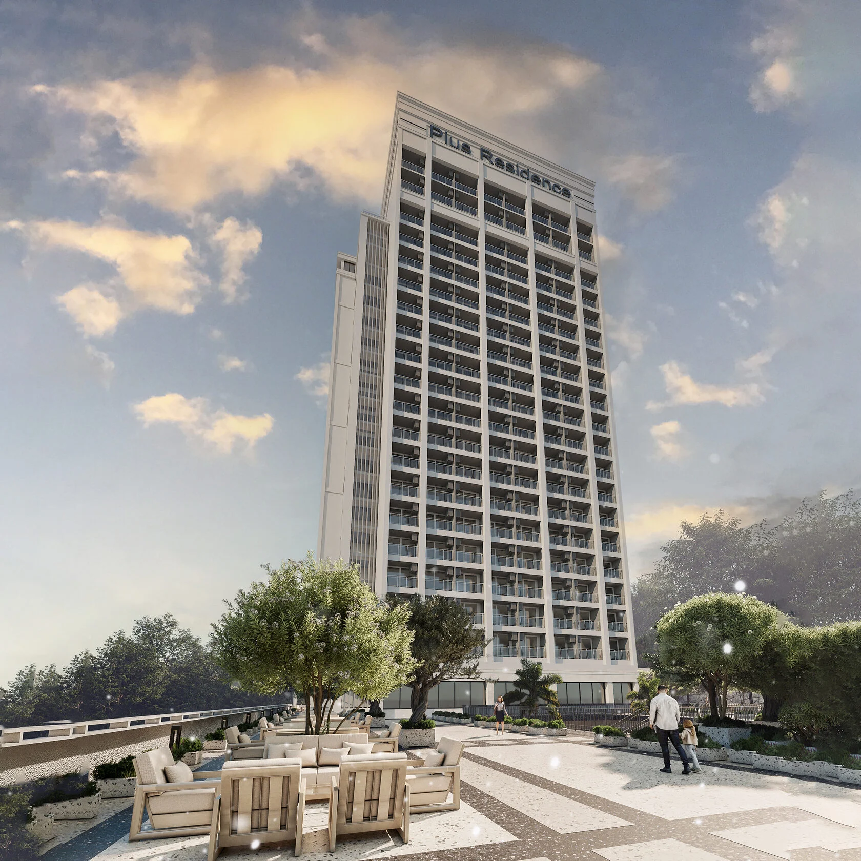 Фасад Plus Residence